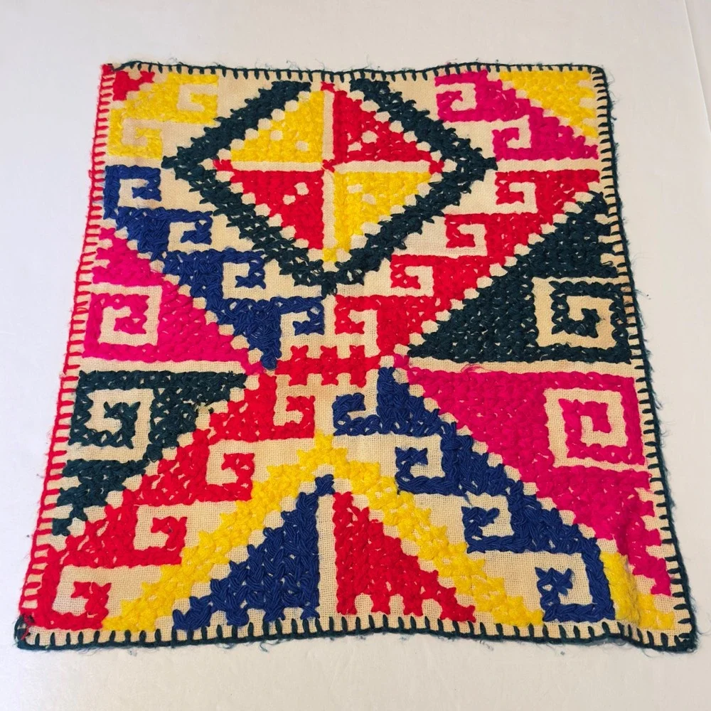 Handmade textile panel